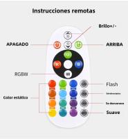 Lámpara De Proyección LED Inteligente Tuya Con Control Remoto IR Y App Smart Life Luz Nocturna RGB Para Fotografía De Fiesta Atmosfera - details 6