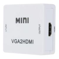 Adaptador Mini VGA a HDMI Con Audio 1080P Compatible Para PC Portátil HDTV Proyector Cable USB Incluido - details 7