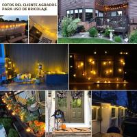 Luz De Cadena Exterior 11.7M 32 Luces LED G40 8 Modos Impermeable Para Jardín Garland De Luces Esfericas De Exterior - details 0