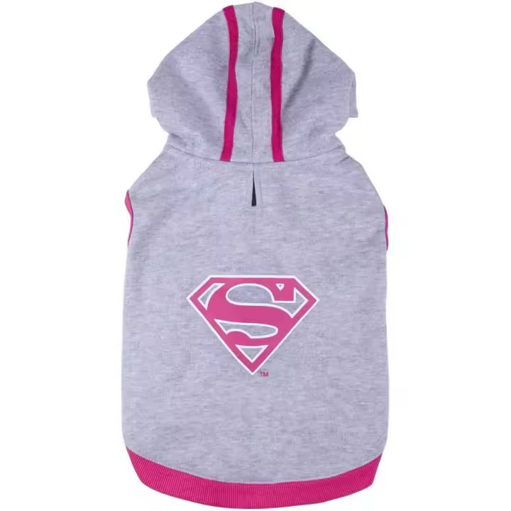 Sudadera para Perro Super Girl - Ropa Casual y Cálida con Licencia Oficial DC Cerdá - 1