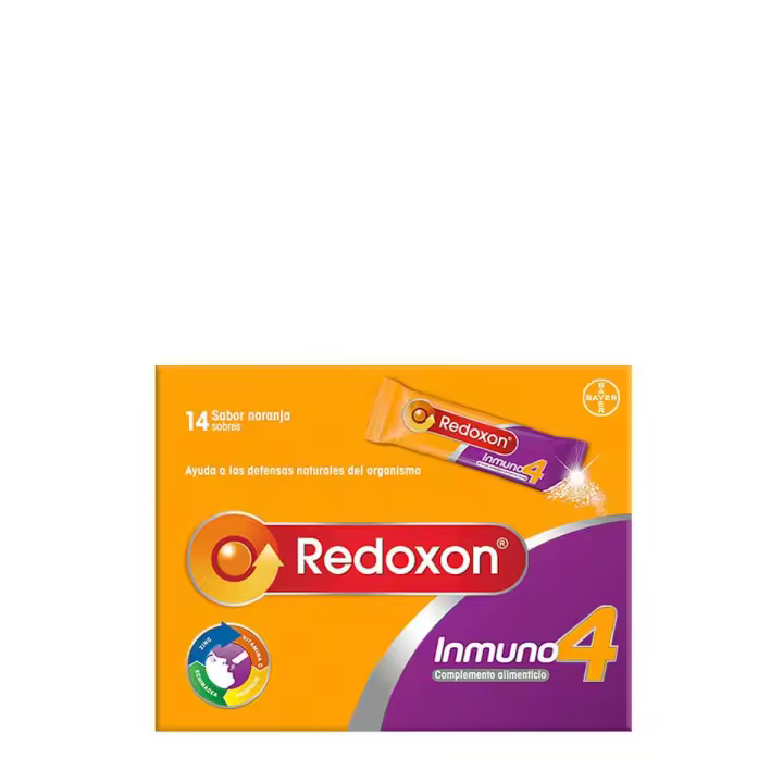 Redoxon inmuno 4 granulado 14 sobres sabor naranja - 1
