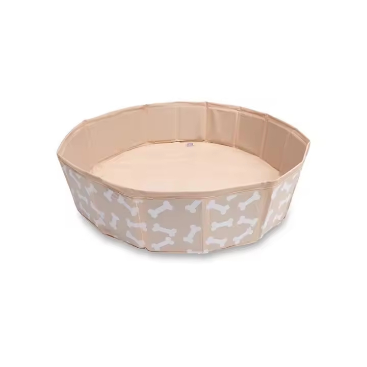 Swim Essentials Piscina Para Perros Huesos Beige 80 cm - 1