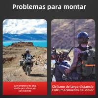 Almohadilla De Silla De Motocicleta Honeycomb Gel Con Telas De Malla 3D Absorbedor De Choque Alivio De Presión Transpirable - details 14