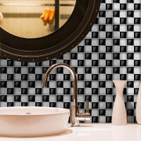 Papel Tapiz De Mosaico Impermeable Autoadhesivo 3D Para Cocina Baño Decoración Del Hogar Adhesivo De Pared PVC Clásico - details 21