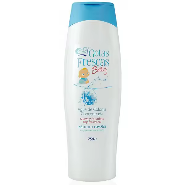 Agua de Colonia - Gotas Frescas Baby: 750 ml - Instituto Español - 1