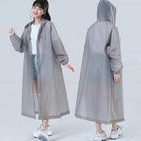 Chaqueta Impermeable Para Hombres Y Mujeres Capa De Lluvia Con Gorro Para Turismo Al Aire Libre Senderismo Adulto - details 0