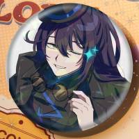 Hong Lu Limbus Broche De Manga Iconos En Mochila Accesorios De Empaque Pin Redondo Para Ropa Y Bolsos Decoración Regalos - details 4