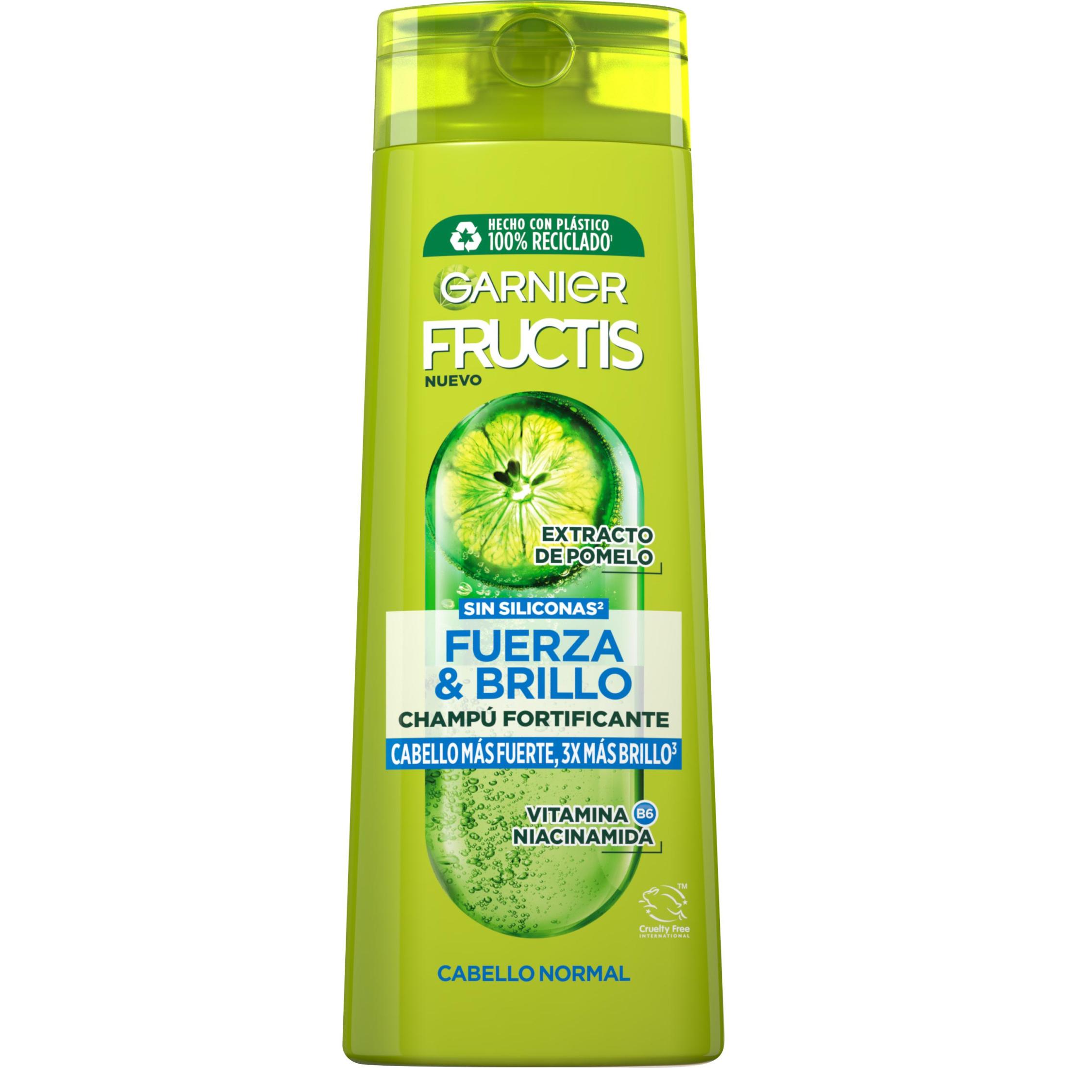 GARNIER | Fructis Champú Fuerza y Brillo para pelo normal