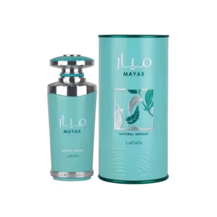 Mayar Natural Intense de Lattafa: Perfume Árabe 100% Original para Mujer, Fragancia Natural de Lujo y Sofisticación - 1