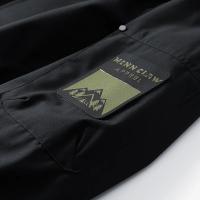 Chaqueta De Camping Impermeable Para Hombres Capucha Cremallera Cargo Windbreaker Ligera Para Primavera Y Otoño Exterior - details 8