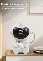 Proyector De Estrellas LED Astronauta Para Decoración De Habitación Luz Nocturna Galaxia Regalo Para Niños Lámpara Del Cielo Estrellado - details 4