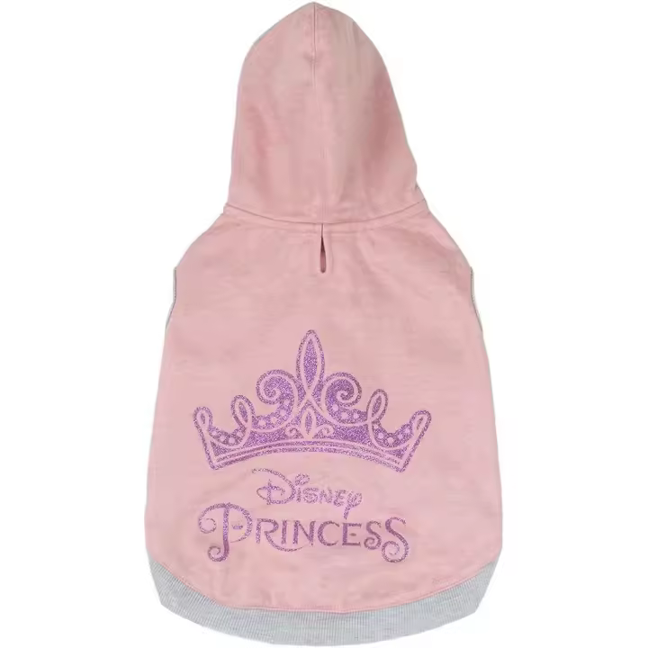 Sudadera para Perro de Princesas Disney - Licencia Oficial Disney Rosa Algodón y Poliéster Cerdá - 1