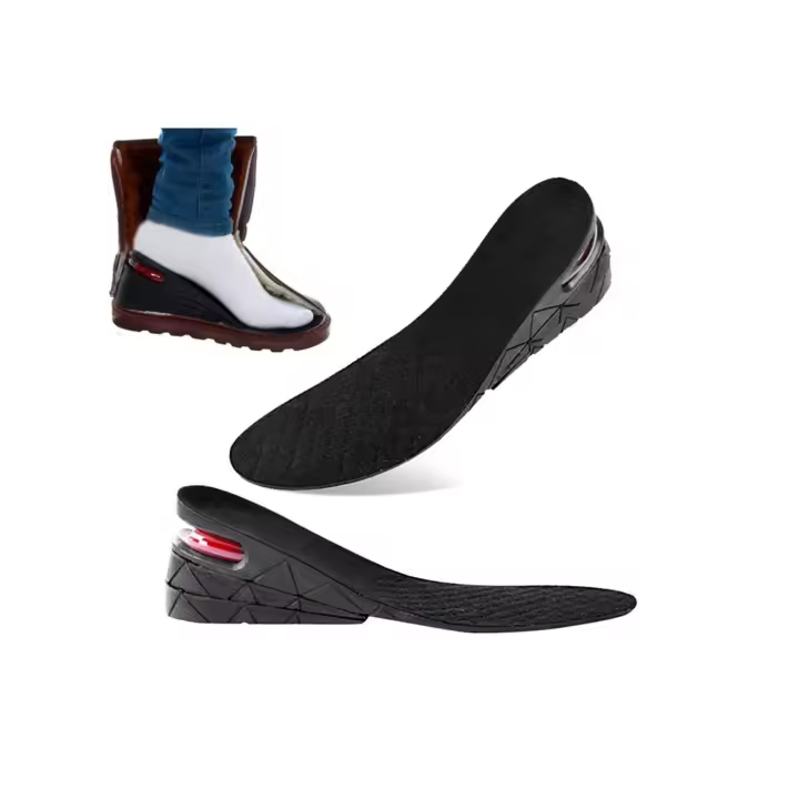 Mediawave Store Coppia di Solette Alzatacco Unisex mod. Pump dal 36 al 43 Plantare fino a 7 cm - 1