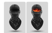Máscara Facial De Motocicleta Balaclava Invierno Transpirable Protección Contra El Viento Y UV Para Ciclismo Y Esquí Con Capucha Casco Moto - details 9