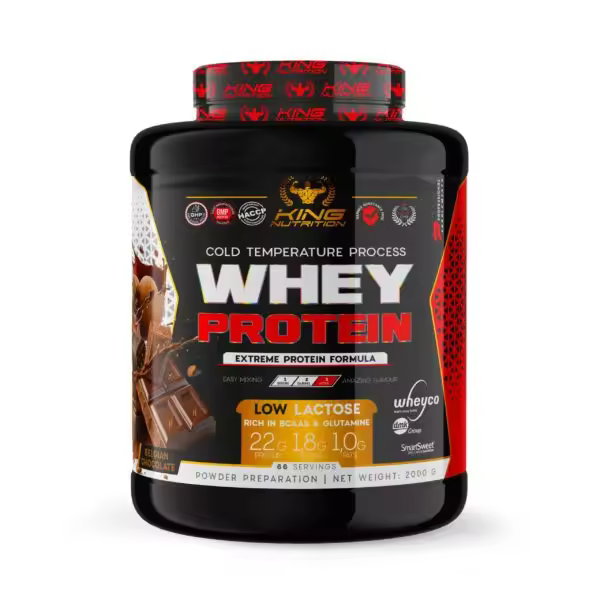 Whey Protein 2Kg King Nutrition Proteina Concentrada - 1