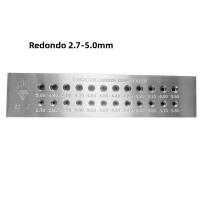Tungsteno Carbonato Redondo Herramienta De Metal Para Dibujar Hilo De Oro Y Plata Para Fabricación De Joyas DIY 0.26-9mm - details 3