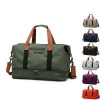 Bolsa De Viaje Y Deportes Para Hombres Y Mujeres Gran Capacidad Impermeable Bolsa De Hombro Seca Y Húmeda Bolsa De Mano Estilo Moda - details 1