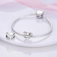 Pulsera Ajustable De Encanto De Conejo Original Plata Esmaltada Para Mujer Joyería De Moda Hecha a Mano Con Cuentas De Zirconia - details 95