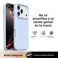 Funda De Teléfono De Silicona Suave Y Líquida De Lujo Para iPhone 17 pro Max 17 Air 16 pro Protección Antichoque Y Anti-Resbaladizo - details 6