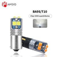 Lámparas De Coche LED Super Brillantes Canbus T10 194 168 W5W BA9S 3030 6SMD Amarillo Y Blanco Para Iluminación Interior - details 0