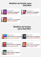 Funda Protectora Para iPad 5ª 6ª 9.7" 7ª 8ª 9ª 10.2" Air 4 Air 5 Air 11 A16 11ª 2025 Pro11 10ª Mini 4 5 6 7 PC+TPU Estuche De Silicona Suave Antigolpes Resistente Al Agua Para Apple iPad - details 2