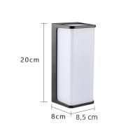 Lámpara De Pared Exterior Moderna LED Impermeable IP65 Para Balcones Jardines C�fes Luz De Porche 110v 220v Instalación Por Montaje Incluye Bombillas - details 9