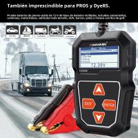 KONNWEI KW208 Prueba De Batería De Coche 12V 100 a 2000CCA Analizador De Circuito De Carga Y Arranque Herramientas De Batería 12 Volts - details 11