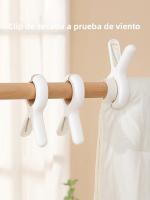 Clips Para Colgar Edredones 12/24PCS Anti-Viento Y Antideslizante Gancho Para Secar Ropa Sin Marcas Fixador Para Ropa - details 2