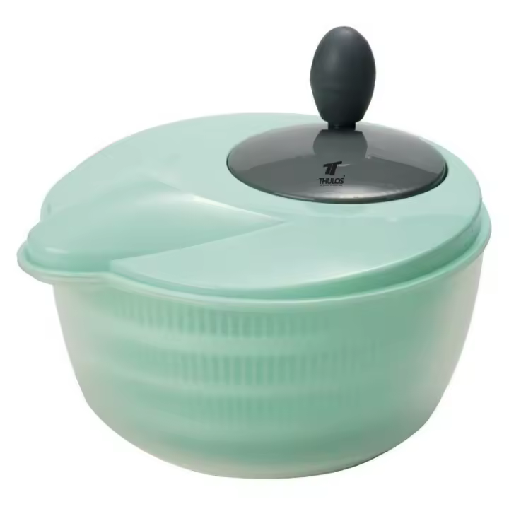 Escurridor Giratorio para Ensaladas Facilita la Preparación de Platos Saludables Ahorra tiempo en la cocina con nuestro escurridor giratorio para ensaladas, diseñado para un secado rápido y eficiente de tus vegetales frescos. - 1