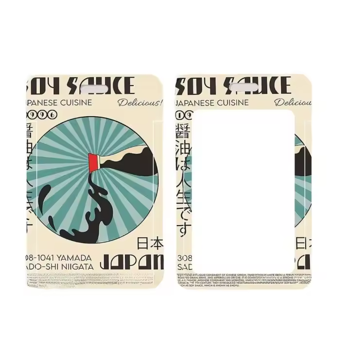 Porta Tarjetas Y Lanyard De Dibujos Animados De Comida Y Ron Para Ramen Soporte De Cuello Para Documentos Y Llaves Regalo Clásico Unisex - 1