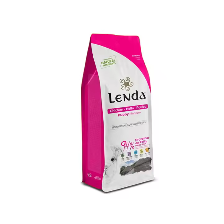 Lenda Puppy – Pienso Natural para Cachorros – Rico en Pollo y sin Cereales - 1
