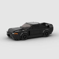 Bloques De Construcción MOC GTR R32 City Car Vehículo Racer Para Niños Juguetes Creativos De Cumpleaños Coche De Carreras De Superdeportivos Bloques De Garage Pequeños Compatible Con Lego ABS Educativo Para 6-12Años - details 1