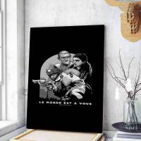 Poster De Pared Vintage La Haine 1995 Estilo Anime Decoración Ideal Para Sala Regalo Perfecto Arte Impreso Para Hogar - details 14