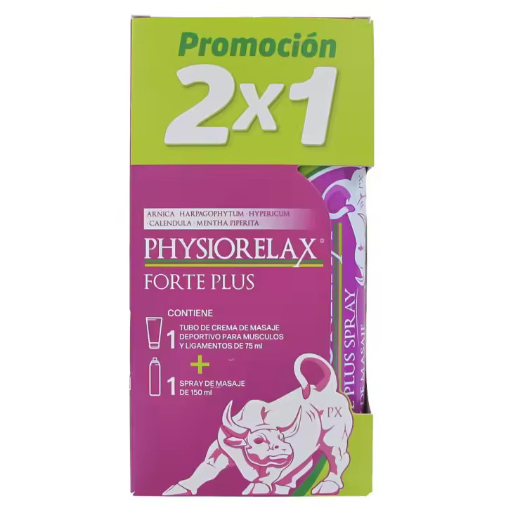 Physiorelax Forte Plus 75 ml + Spray 150ml - 1