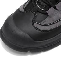Zapatos De Trabajo Casual Invierno Para Hombre Botas De Cuero Con Pelo Cómodas Antideslizantes Altas Transpirables Con Plush - details 14