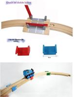 Accesorios De Pista De Tren De Madera Compatible Con Todas Las Marcas Anillo De Pista Circular Regalo Para Niños Edad 4-12 Años - details 15