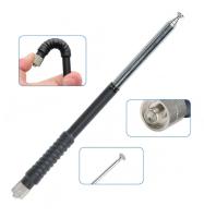 Antena Telescópica VHF Abbree AR-1106 SMA-Femenino/Masculino Para Walkie Talkie Quansheng UV K5(8) K6 Baofeng UV 5RH 21 pro V2 UV-32 UV-98 - details 3