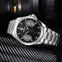 Reloj Mecánico Automático Para Hombre Con Calendario Y Luz Reluciente Resistente Al Agua De Acero Hueco Tendencia De Moda De Negocios Duradero Popular Regalo Ideal Para Lugar De Trabajo Uso Diario Citas - details 12