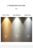 Lámpara De Techo Integrada LED Anti-Deslumbrante GU10 Para Sala De Estar Y Pasillo Iluminación Interior Sin Marco - details 4