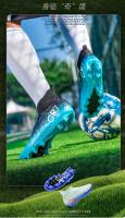 Zapatos De Fútbol Para Hombres Suela De Goma Antideslizante Resistente Al Desgaste Tamaño Del Pie Verdadero Deporte Al Aire Libre Hierba Natural Entrenamiento - details 1