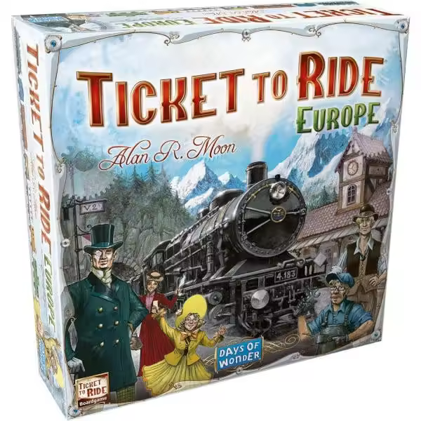 Juego de mesa Ticket to Ride Europe | Juego familiar WELLNGS - 1