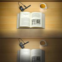 Lámpara De Lectura LED Tri-Head Clip 51 LEDs Recargable 1000mAh 4 Colores Luz Nocturna Para Libros Protección Ocular Para Dormitorio - details 4