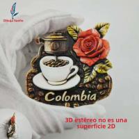 1Pc Imán De Nevera Creativo 3D Embossado De Viaje Al Mundo Colección Exclusiva Para Decoración De Hogar Y Oficina Regalos Pequeños De Vacaciones - details 0