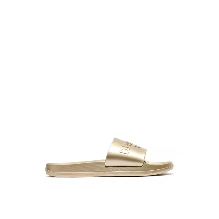 D.Franklin Chanclas de Mujer Estilo Pala Marea Brillante - Sandalias deportivas planas cómodas para verano - 1