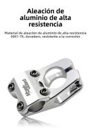 Torneo De Manillar De Bicicleta EVOSID 22.2mm BMX Aleación De Aluminio Para MTB Montaña Y Carretera Piezas De Bicicleta - details 1