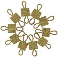 10pcs Cinta Elástica De Nylon MOLLE Con Hebilla Para Exterior Senderismo Caza Chaleco De Caza PTT Antenasticks Tubo De PVC - details 13