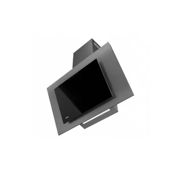 Okap akpo wk-4 nero 2.0 60 szary/szare szkło t300 liniowy led/siłownik - 1