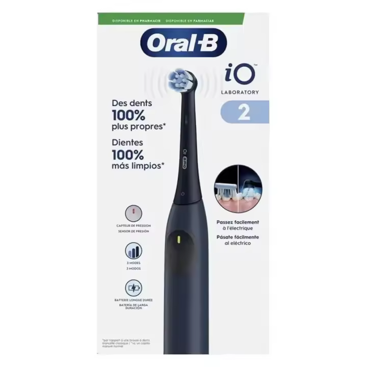 Oral-B Cepillo Eléctrico Io2 Laboratory Limpieza Profunda Profunda Azul - 1