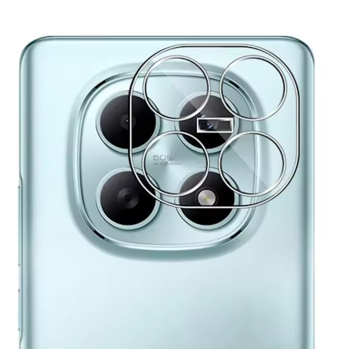 Protector de Lentes Camara para Xiaomi Redmi Note 15 5G / Poco M8 5G, Cristal Templado, Cobertura Total para Lente Trasera PTLE - 1
