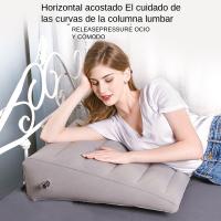Almohada De Viaje Para Camping Soporte De Rodilla Inflable Elevación De Piernas Almohada De Espalda Portátil De PVC Para Descanso Y Uso Diario - details 5